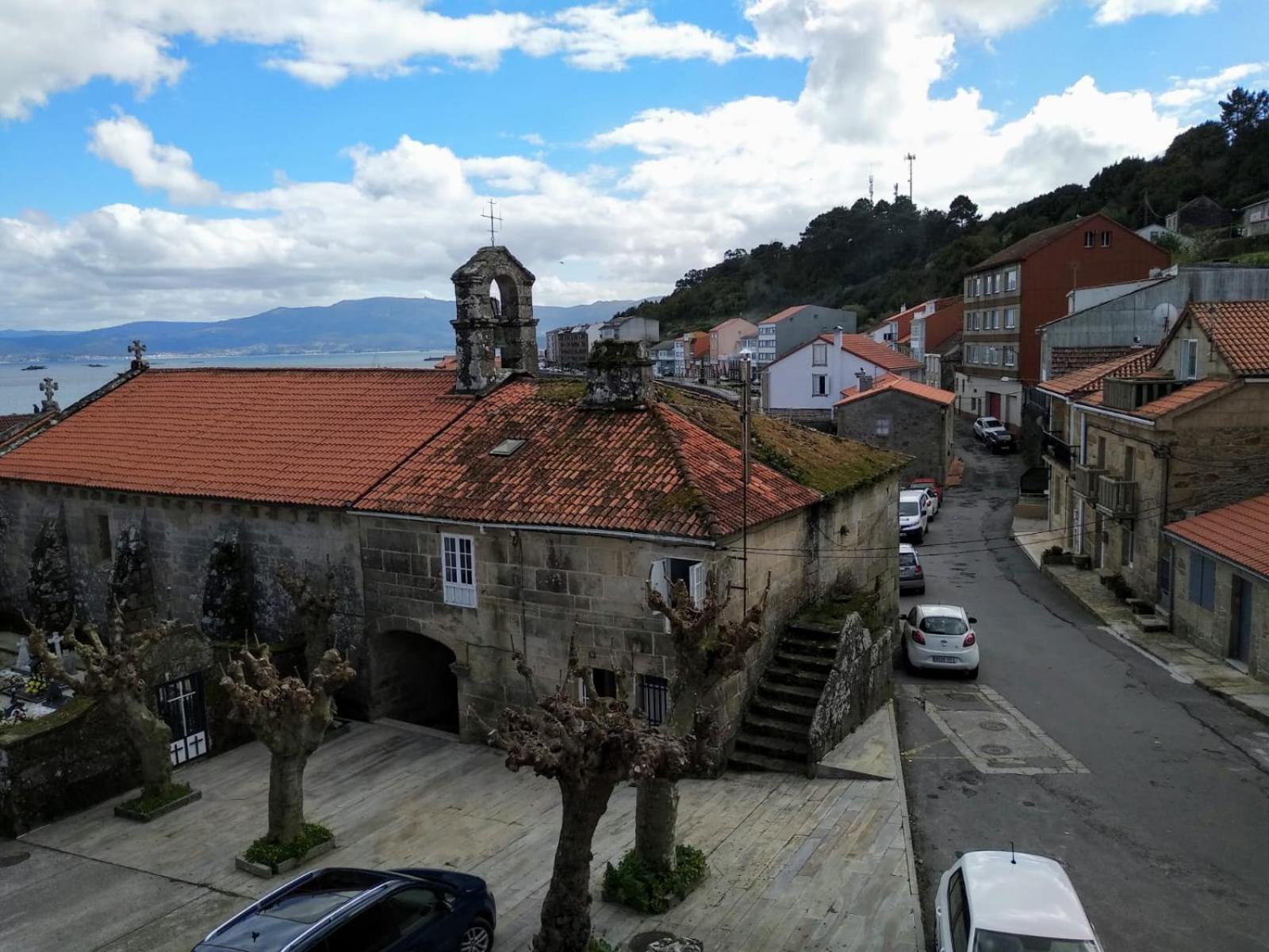 Villa Casa Playa Virxe Do Camino Muros Esterno foto